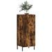 Buffet Chêne fumé 34,5x34x90 cm Bois d'ingénierie - Photo n°3