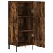 Buffet Chêne fumé 34,5x34x90 cm Bois d'ingénierie - Photo n°5