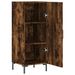 Buffet Chêne fumé 34,5x34x90 cm Bois d'ingénierie - Photo n°5