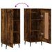 Buffet Chêne fumé 34,5x34x90 cm Bois d'ingénierie - Photo n°9