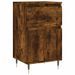 Buffet chêne fumé 40x35x70 cm bois d'ingénierie - Photo n°1