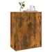 Buffet Chêne fumé 60x30x75 cm Bois d'ingénierie - Photo n°4