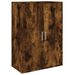 Buffet chêne fumé 60x31x84 cm bois d'ingénierie - Photo n°1