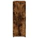 Buffet chêne fumé 60x31x84 cm bois d'ingénierie - Photo n°6