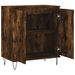 Buffet Chêne fumé 60x35x70 cm Bois d'ingénierie - Photo n°6