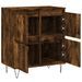 Buffet Chêne fumé 60x35x70 cm Bois d'ingénierie - Photo n°6