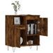 Buffet Chêne fumé 60x35x70 cm Bois d'ingénierie - Photo n°4