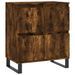 Buffet Chêne fumé 60x35x70 cm Bois d'ingénierie - Photo n°1