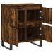 Buffet Chêne fumé 60x35x70 cm Bois d'ingénierie - Photo n°6