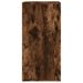 Buffet chêne fumé 60x39x80 cm bois d'ingénierie - Photo n°7