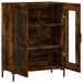 Buffet chêne fumé 69,5x34x90 cm bois d'ingénierie - Photo n°6