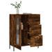 Buffet chêne fumé 69,5x34x90 cm bois d'ingénierie - Photo n°4