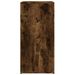 Buffet chêne fumé 79x38x80 cm bois d'ingénierie - Photo n°6