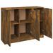 Buffet Chêne fumé 90,5x30x70 cm Bois d'ingénierie - Photo n°7