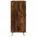 Buffet chêne fumé 90x34x80 cm bois d'ingénierie - Photo n°7