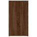 Buffet Chêne marron 100x33x59,5 cm Bois d'ingénierie - Photo n°7