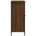 Buffet chêne marron 100x33x75 cm bois d'ingénierie - Photo n°7