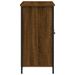 Buffet chêne marron 100x35x70 cm bois d'ingénierie - Photo n°7