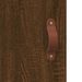 Buffet chêne marron 100x36x60 cm bois d'ingénierie - Photo n°10