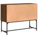 Buffet chêne marron 100x40x79,5 cm bois d'ingénierie - Photo n°8