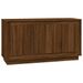 Buffet chêne marron 102x35x55 cm bois d'ingénierie - Photo n°1