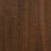 Buffet chêne marron 103,5x35x70 cm bois d'ingénierie - Photo n°8