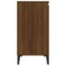 Buffet Chêne marron 104x35x70 cm Bois d'ingénierie - Photo n°4