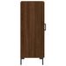 Buffet Chêne marron 34,5x34x90 cm Bois d'ingénierie - Photo n°7