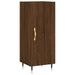 Buffet Chêne marron 34,5x34x90 cm Bois d'ingénierie - Photo n°1