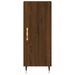 Buffet Chêne marron 34,5x34x90 cm Bois d'ingénierie - Photo n°6