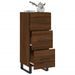 Buffet Chêne marron 34,5x34x90 cm Bois d'ingénierie - Photo n°4