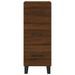 Buffet Chêne marron 34,5x34x90 cm Bois d'ingénierie - Photo n°6