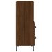 Buffet Chêne marron 34,5x34x90 cm Bois d'ingénierie - Photo n°7