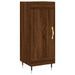 Buffet Chêne marron 34,5x34x90 cm Bois d'ingénierie - Photo n°1