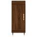 Buffet Chêne marron 34,5x34x90 cm Bois d'ingénierie - Photo n°5