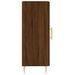 Buffet Chêne marron 34,5x34x90 cm Bois d'ingénierie - Photo n°7