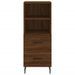 Buffet Chêne marron 34,5x34x90 cm Bois d'ingénierie - Photo n°6