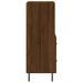 Buffet Chêne marron 34,5x34x90 cm Bois d'ingénierie - Photo n°7