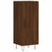 Buffet Chêne marron 34,5x34x90 cm Bois d'ingénierie - Photo n°1