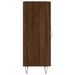 Buffet Chêne marron 34,5x34x90 cm Bois d'ingénierie - Photo n°7