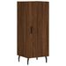 Buffet Chêne marron 34,5x34x90 cm Bois d'ingénierie - Photo n°1