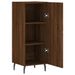 Buffet Chêne marron 34,5x34x90 cm Bois d'ingénierie - Photo n°5