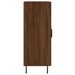 Buffet Chêne marron 34,5x34x90 cm Bois d'ingénierie - Photo n°7