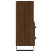 Buffet Chêne marron 34,5x34x90 cm Bois d'ingénierie - Photo n°7