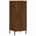 Buffet Chêne marron 34,5x34x90 cm Bois d'ingénierie - Photo n°1