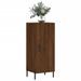 Buffet Chêne marron 34,5x34x90 cm Bois d'ingénierie - Photo n°3