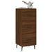 Buffet Chêne marron 34,5x34x90 cm Bois d'ingénierie - Photo n°3