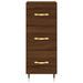 Buffet Chêne marron 34,5x34x90 cm Bois d'ingénierie - Photo n°6