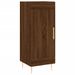 Buffet Chêne marron 34,5x34x90 cm Bois d'ingénierie - Photo n°1