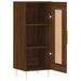 Buffet Chêne marron 34,5x34x90 cm Bois d'ingénierie - Photo n°6